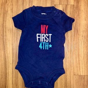 My First Fourth Onesie